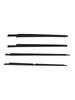 4PCS Front+Rear Door Window Belt Trim Molding For Toyota Lexus IS300 2001-2005