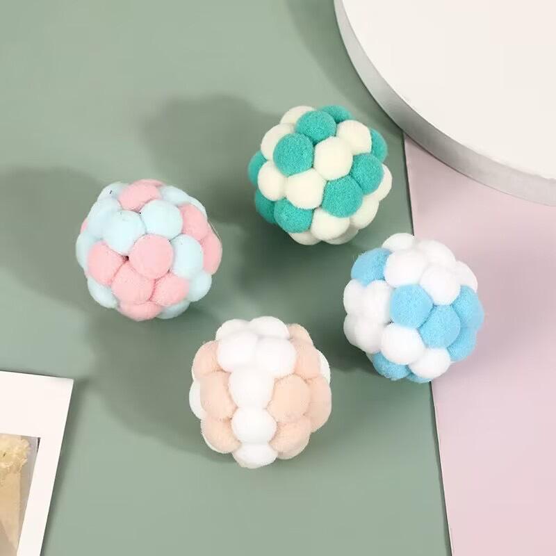 Colorful Feather Teaser Wand: Interactive Cat Toy with Chewable Plush Mouse for Self-Play and Boredom Relief