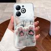Casing For infinix Smart 8/Smart 8 Pro Luxury Dragon Cute Cool Boys Girls Soft silicone Phone Case Back Cover Transparent Shell