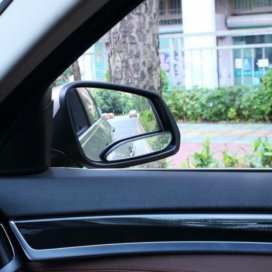 Car Parts Blind Spot Mirror 360° Wide Angle Convex Rear Side View Accessories