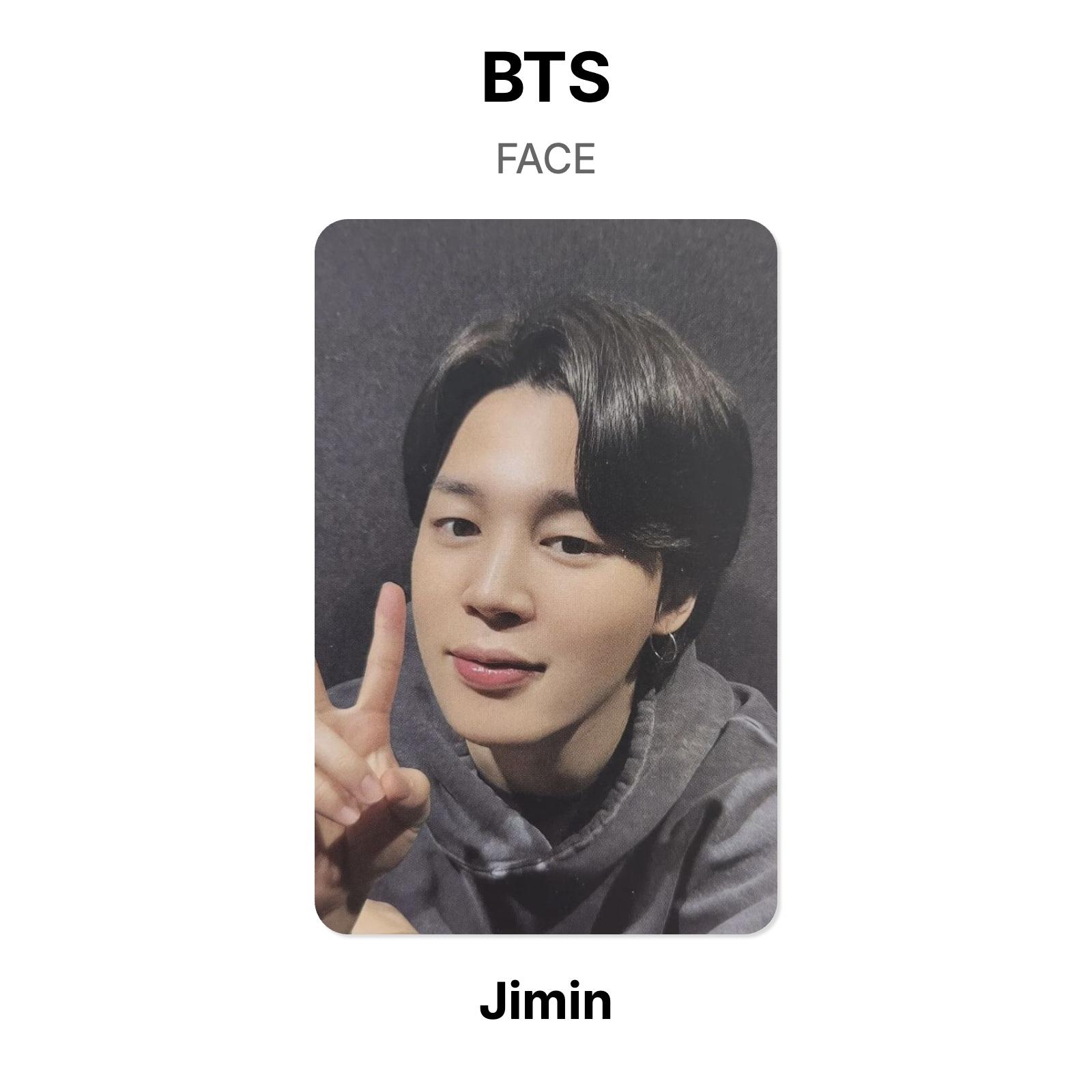 BTS FACE Official Photocard Jimin 03