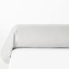 Taie De Traversin - Horizon - 185 X 85 Cm - 100% Coton - Couleur Blanc - Naturelle