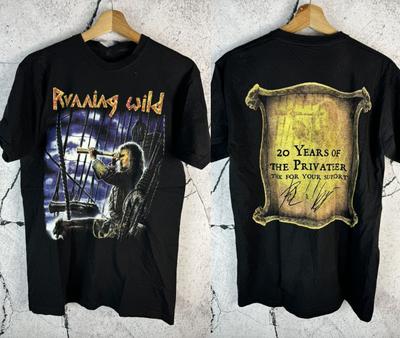 RUNNING WILD Band 20 Years Unisex T-Shirt S To 5XL BT525 Unisex T-Shirt