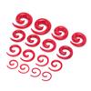 16 Pcs/Set Spiral Taper Flesh Tunnel Ear Stretcher Expander Stretching Plug Snail