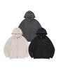 Becanvas [Big Size] Becanvas Pigment Terry Oversized Two-Way Zip-Up Hoodie (3 Colors)
