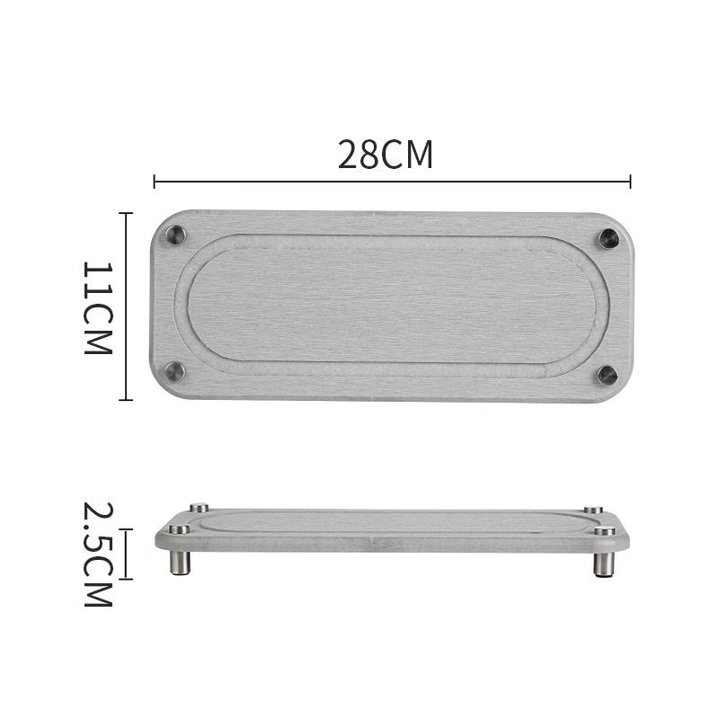 LISM Oval Diatom Mud Absorbent Coaster