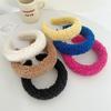 Soft Warm Coral Fleece Headband Women Hair Holder Female Accessories Headwear Scrunchies Vintage Make Up Girls Hairs