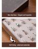 Compact Walnut Jewelry Box for Earrings, Rings, Necklaces, and Bracelets - with Lid and Display Case