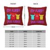 Nightmare Furby Cartoon Robot Toys  Square Pillowcase Cushion Cover Pillow Case Throw Pillow Cover for Home Bedroom Car