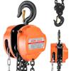 Hand Chain Hoist, 3 Ton Capacity, Manual Chain Block with Upgrade G80 Galvanized Chain, 3 M Lifting Height