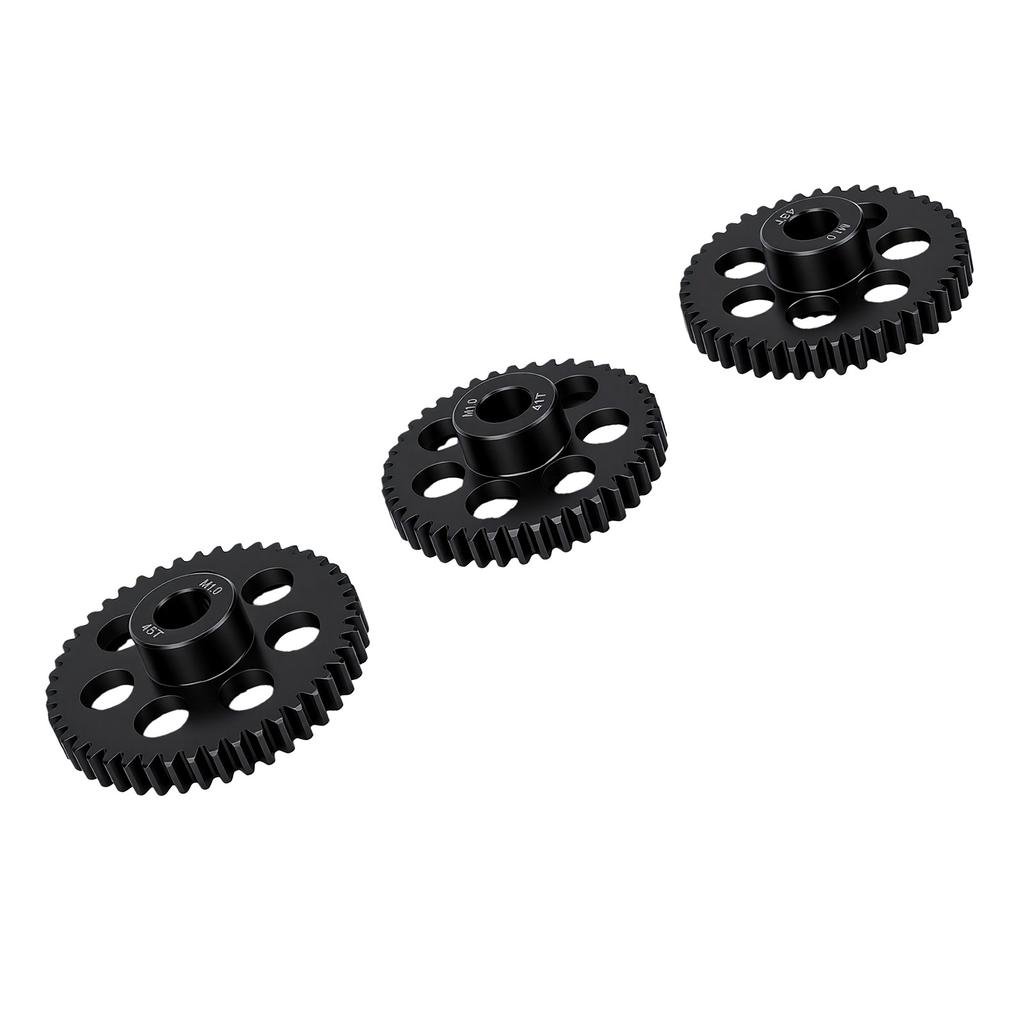 3PCS M1 8mm Pinion Gear Set Fit for ARRMA RC 25DP 41T 43T 45T Motor Gear for 1 6 1 5 RC Car Replacement Upgrade