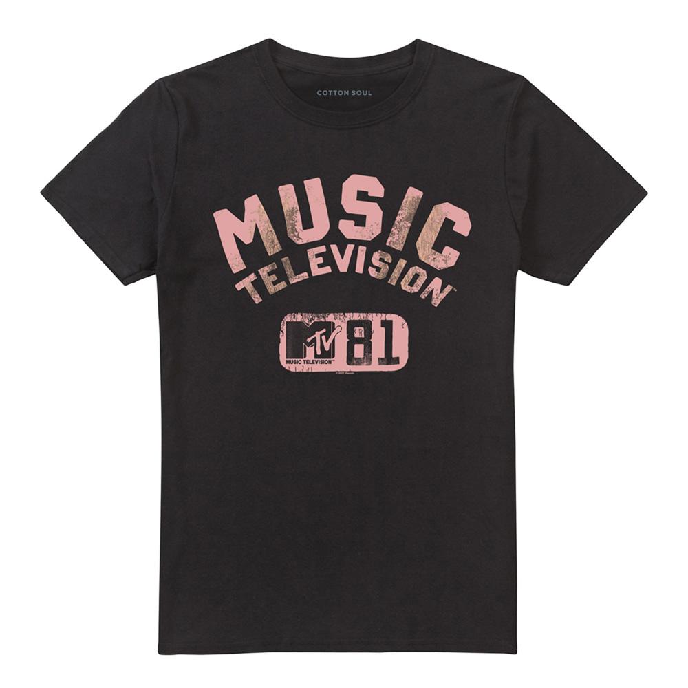 MTV Unisex Adult Music Television Athletic T-Shirt