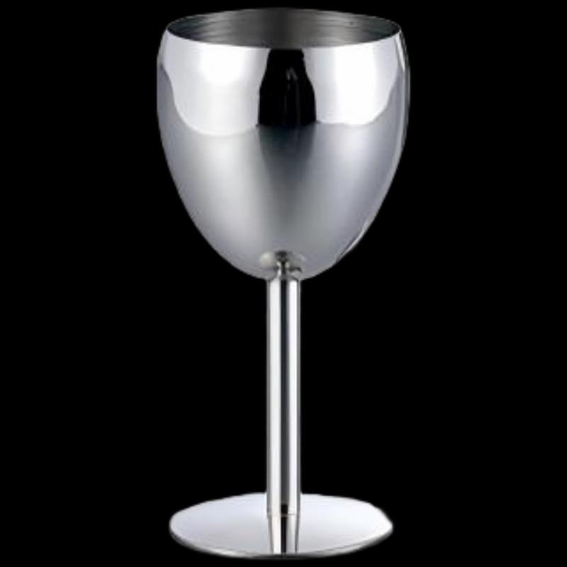 Shangqi Polished Stainless Steel Wine Glass Set