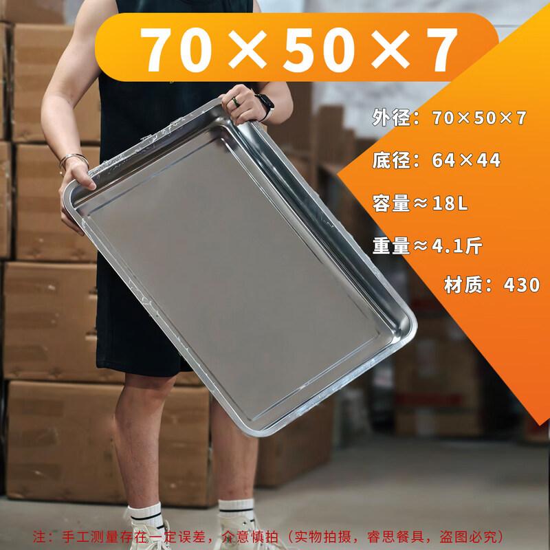 Ru Han Large Stainless Steel Multi-purpose Tray