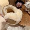 1-piece Set Of Women's Multi-color Foldable Earmuffs For Winter Warmth Windproof Earmuffs For Outdoor Travel Maillard Fashion