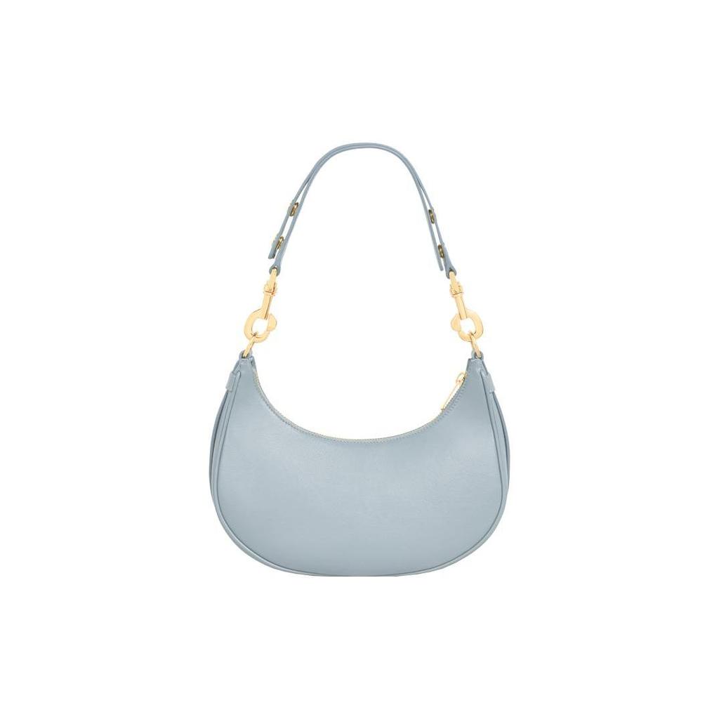 Celine Ava Series Logo Print Adjustable Detachable Shoulder Strap Smooth Cowhide Leather Handheld Shoulder Bag Women Handbags 196923DGQ-07IC