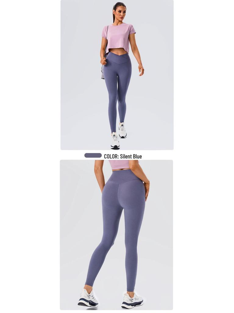Women's High Waist Yoga Pants - Hip Lifting, Body Shaping, Bare Feel Pilates Leggings