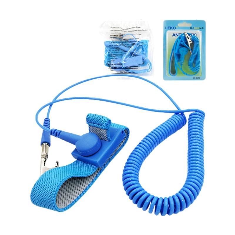 Anti Static Wired Bracelet Factory Workshop Dedicated Mobile Phone Repair Wrist Strap PVC ESD wrist strap-1