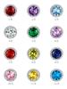 FindChic 925 Sterling Silver Earrings for August Both Accessories Women, Peridot, Non-Pierced Earrings, Hypoallergenic, Zirconia, Birthstone, Ears,