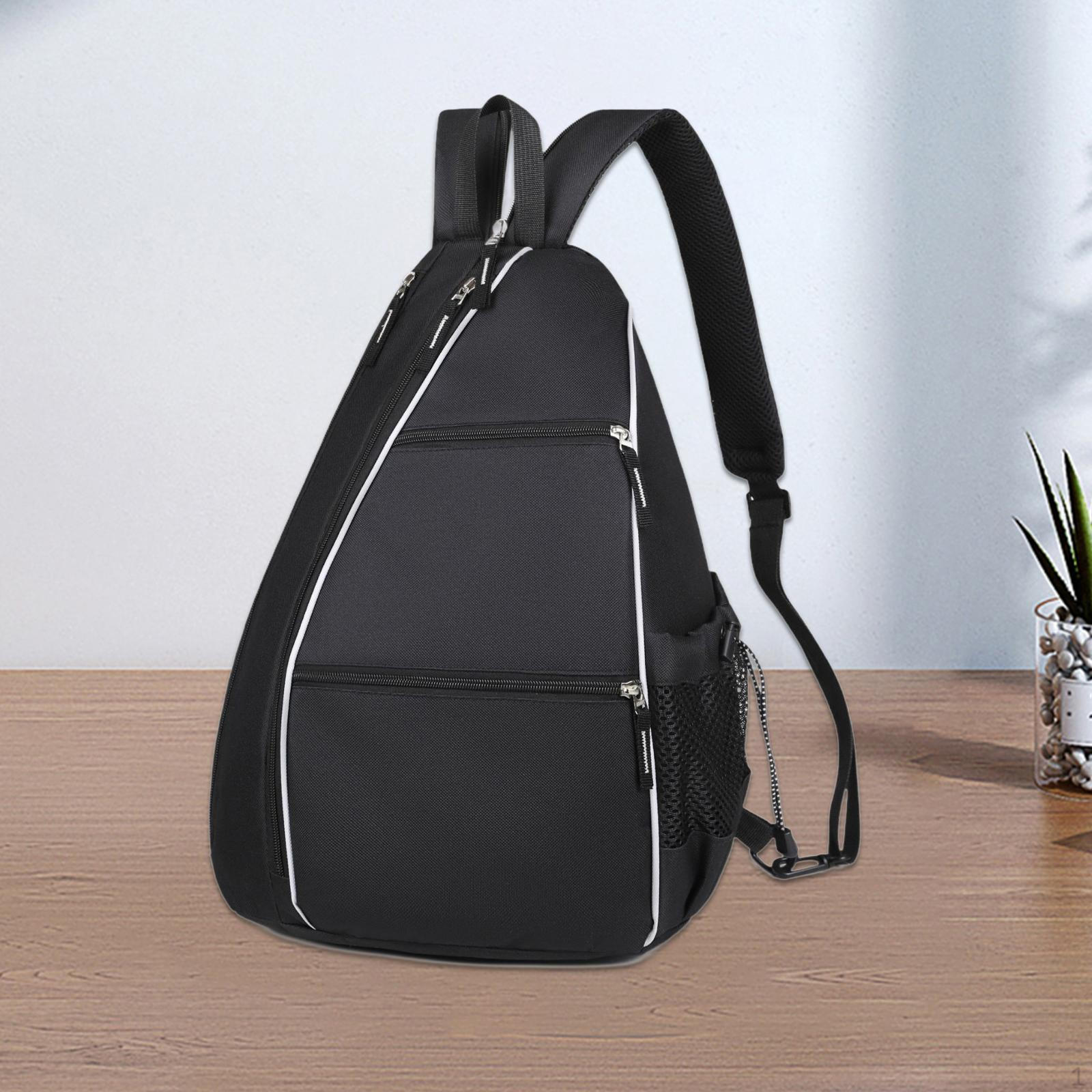 

Сумка для тенниса Pickleball, рюкзак для повседневной ракетки, многоцелевая ракетка чёрный