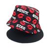Spring/Summer Lips Print Hat Fashion Men’s Fashion Sun-proof Bucket Hat Unisex Fisherman Hat Women’s Reversible Basin Cap