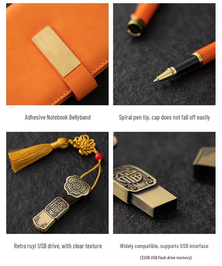 Individuelles Logo Firmenveranstaltungs-Souvenir-Set für Kundengeschenke und Jubiläumsgedenken