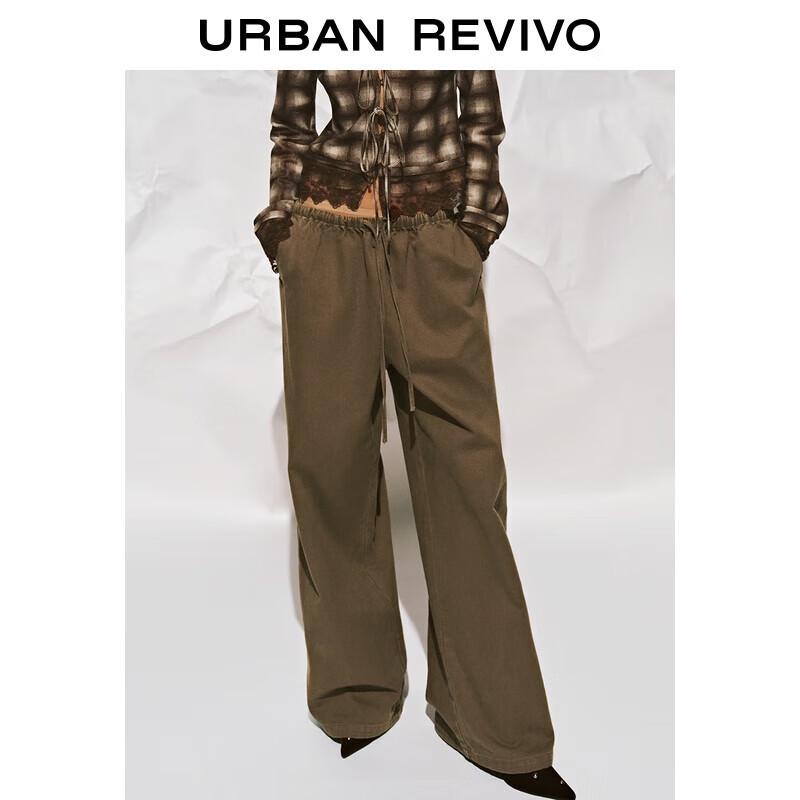 

UR 2025 Autumn Amber Flow Wide-Leg Trousers S