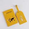 Unisex Passport Cover Wallet Holder PU Leather Card Holder Passport Case Travel Essentials for Women Men Family Vacation