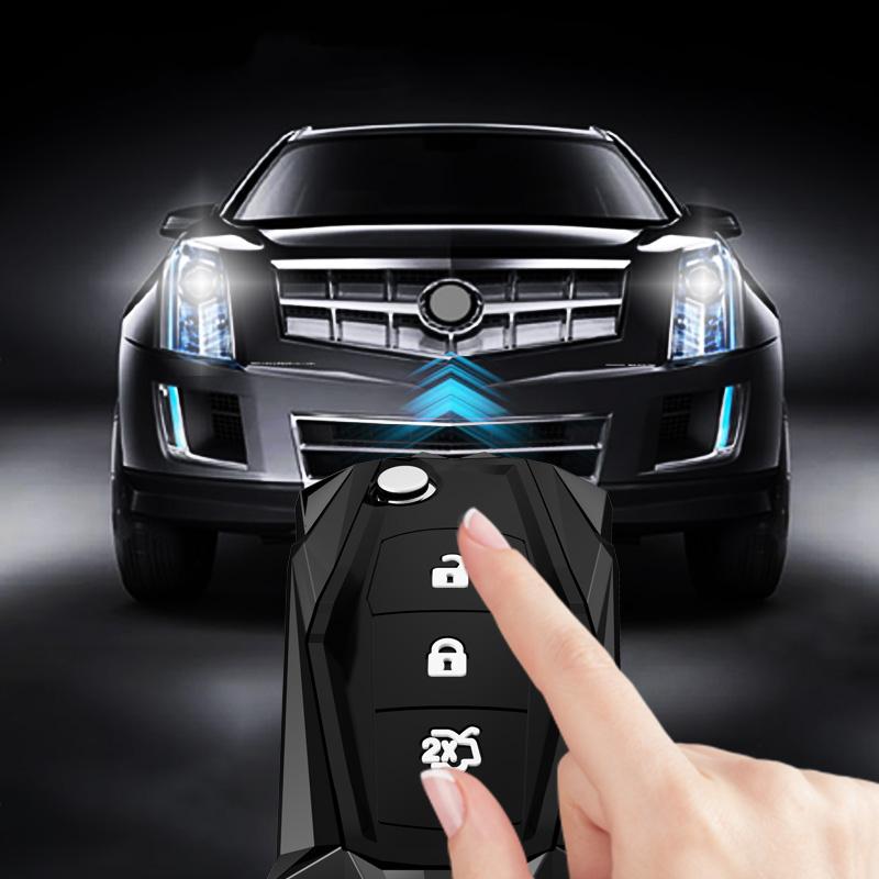 Zinc Alloy Car Remote Key Case Cover Shell For Ford Fusion Fiesta Mondeo Ecosport Kuga Escort Everest Ranger F150 Accessories
