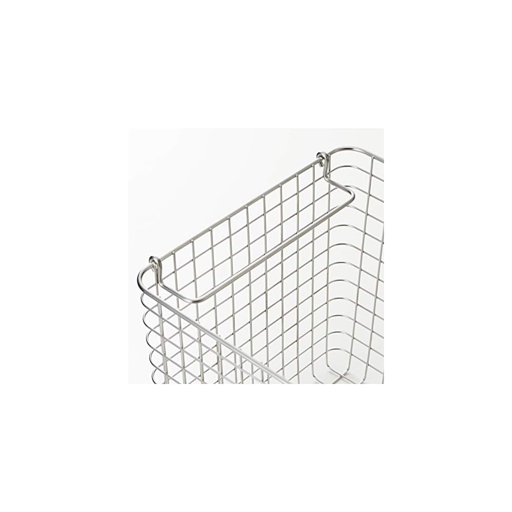 MUJI Drahtkorb aus Edelstahl 5, ca.. B37 x T26 x H24cm, 44831502 (Basketball)