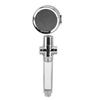 Propeller Shower Head Vortex Hydro Jet 360 Degrees  Rotating Handheld with Pause Switch Filter G1/2