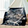 1pc animal blanket, all season lightweight home office outdoor nap multifunctional blanket
