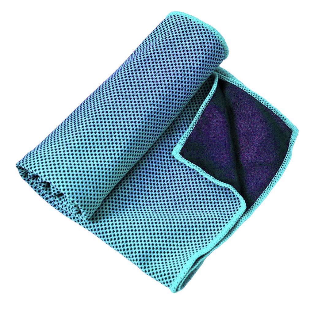 Cooling Towel Foldable Portable Absorb Sweat Microfiber Chilly Ice Towel for Sports Travel Yoga