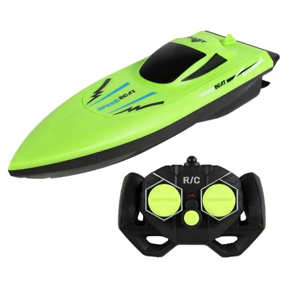 Waterproof Racer RC Boats Sailing Boat Wireless Speedboat Toy Remote Control Boat Kids Toy