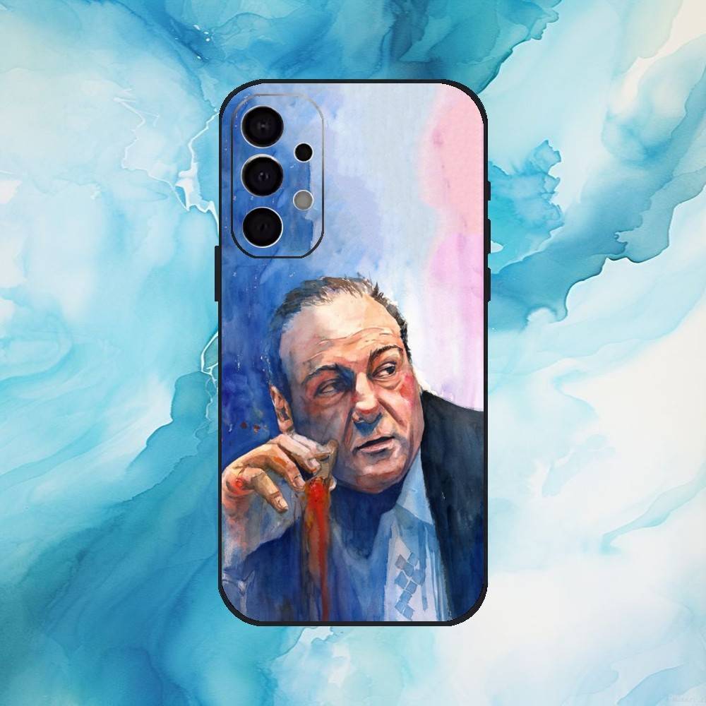 The S-Sopranos TV Phone Case For Samsung S 25,24,23,22,30,21,10,9,Ultra,Plus,Lite,FE,4,5 G Soft Black Case