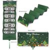 2Pcs Holiday Red Envelope 10-Slot Christmas Money Bag And Gift Card Clip Perfect For Christmas Birthdays And Thanksgiving