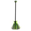 Halloween Witch Hat with Broom Decorative Ornament Decorative Crafts Supplies for Festival Holiday Costume Cosplay Props