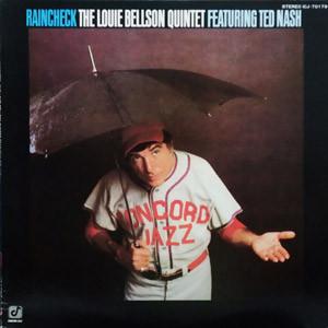 

LP Record LOUIE BELLSON - Raincheck ICJ70179 CONCORD JAZZ 1978 Japan Jazz Used