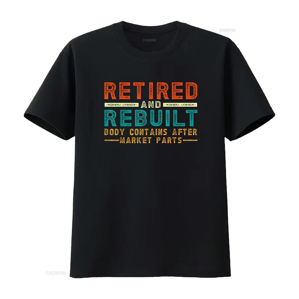 Ausgemusterter und überholter Körper enthält Aftermarket-Teile Titan T-Shirt vintage gewaschen Grafik Stilvoll Vielseitig Atmungsaktiv Unisex