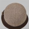 Mom Hat Lady New Autumn and Winter Foreign Style Grandma Bucket Hat Winter Models In the Elderly Old Lady Warm Hat