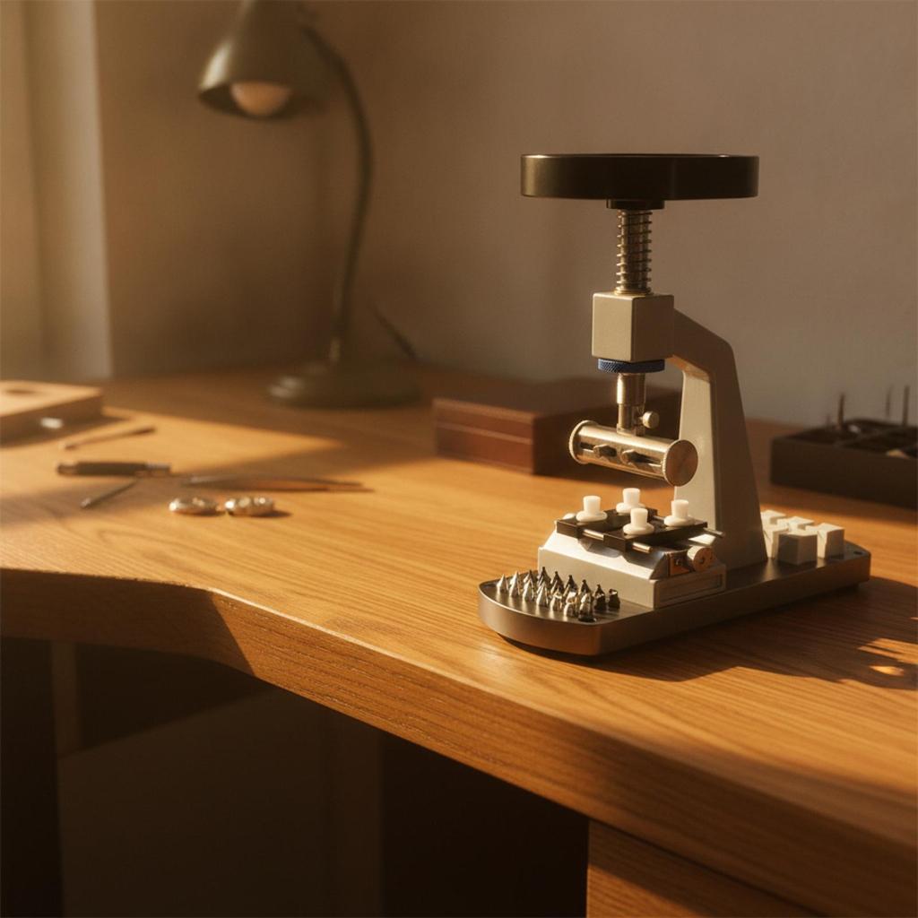 Watch Housing Press High Stability Tool Long-Lasting for Watchmakers