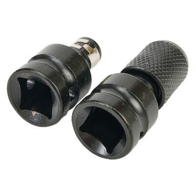 Bohrfutteradapter, 2 Stück, 1/2-Zoll-Vierkantantrieb auf 1/4-Zoll-Sechskantschaft-Umwandlung