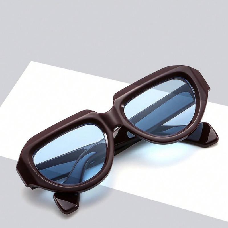 New Fashion Luxury Sunglasses Men's and Women's Oversized Frames Retro Sunglasses Outdoor Ultraviolet Protection Sunglasses