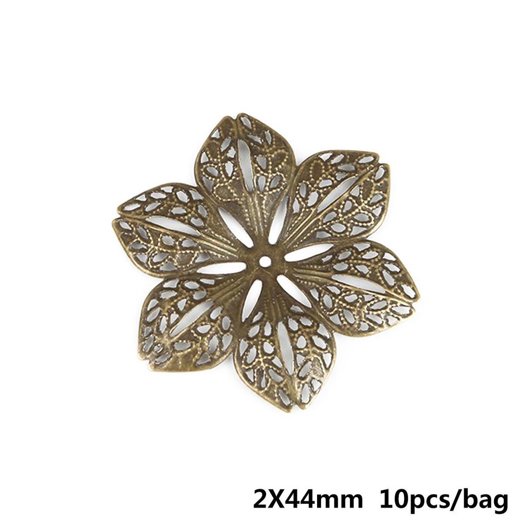 10ks Paví Měsíční Přívěsek Květina DIY Doplňky Součástky Pro Výrobu Šperků