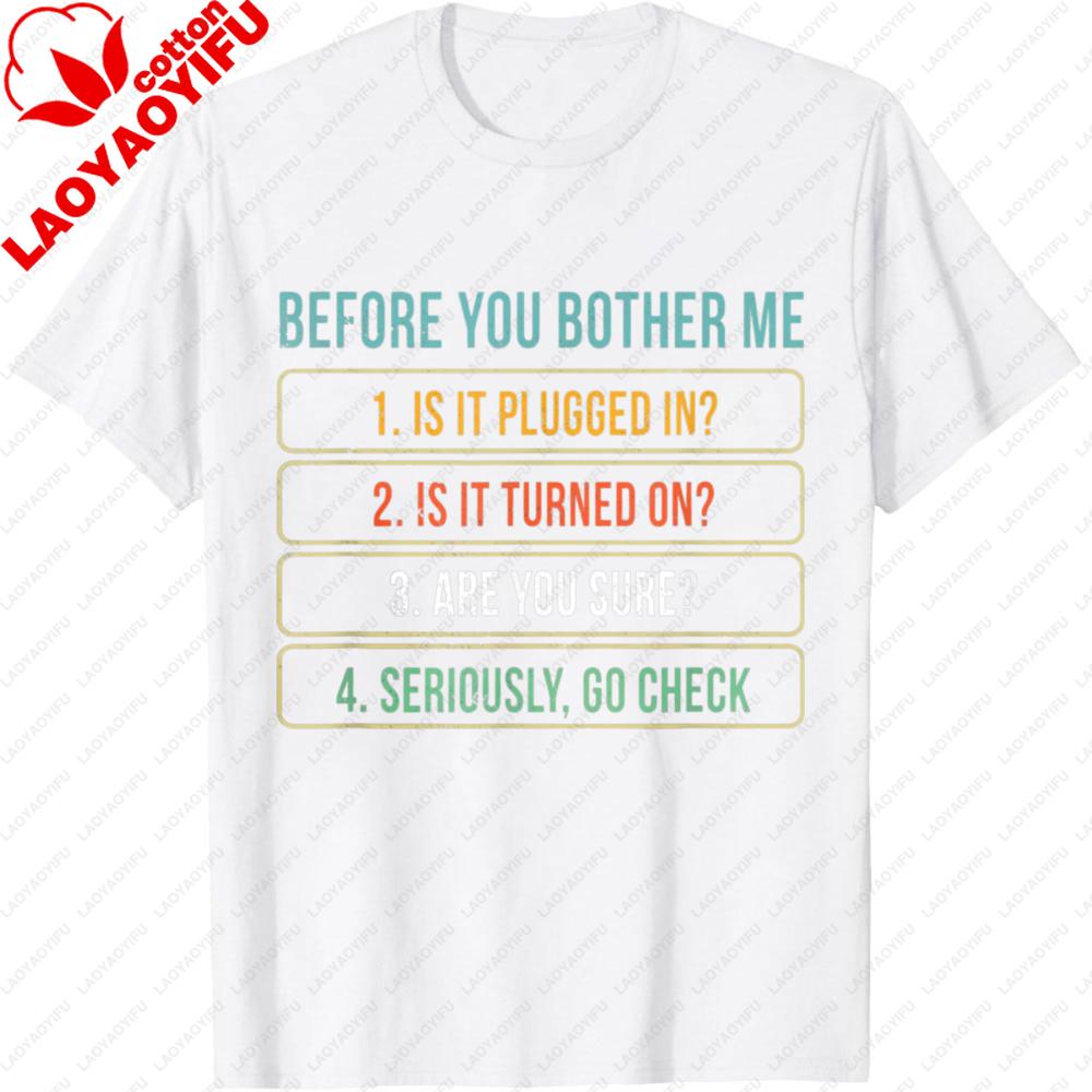 Funny Information Technology Tech  Technical Support Gift TShirt SmallI Nformation Technologyer Clothes Summer Tees