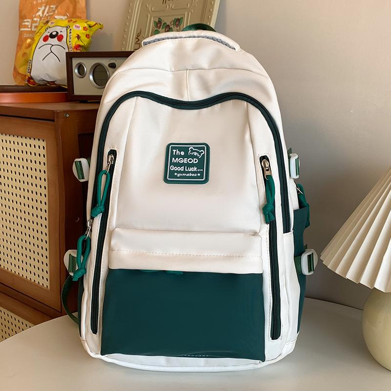 School Bag for Children, Elementary School Students, Girls, Junior High School Students, Contrasting Colors, Middle School Students