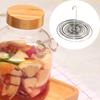 5pcs Teapot Stainless Steel Spring Teapot Nozzle Strainer Set Portable Filter Teapot Strainer Tea Replacement Tea Accessories