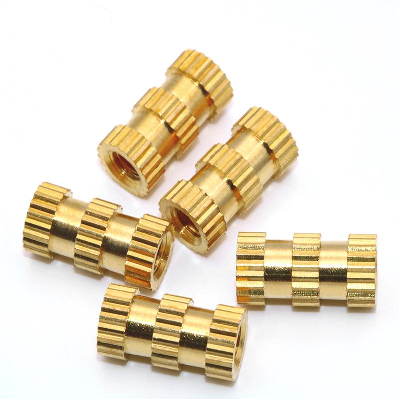 Copper Knurled Nuts M2-M8: High-Quality, Customizable Striped Nuts