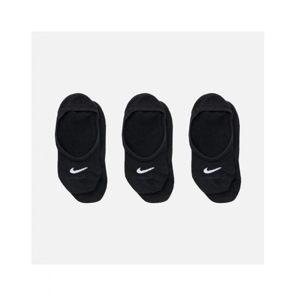 

Nike Women S Lightweight Foot SockS 3 Pack Sx4863 010 blackS