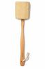 DEVIT™ Natural Exfoliating Loofah Bath Brush On a Stick - with Long Wooden Handle Back Brush for Men & Women - Shower Sponge Body Back Scrubber Pack